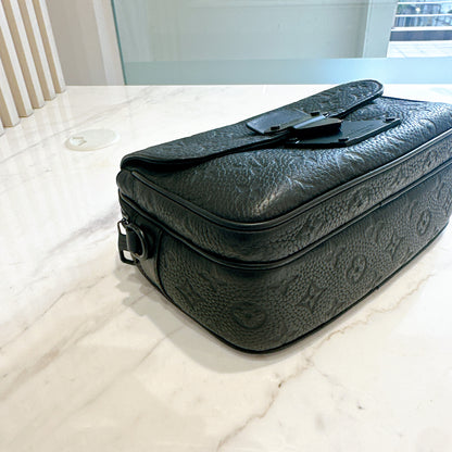 LV S Lock Messenger in Taurillon