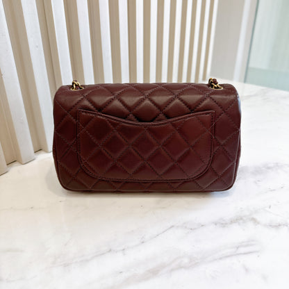Chanel Classic Mini Rectangular With Pearl Crush