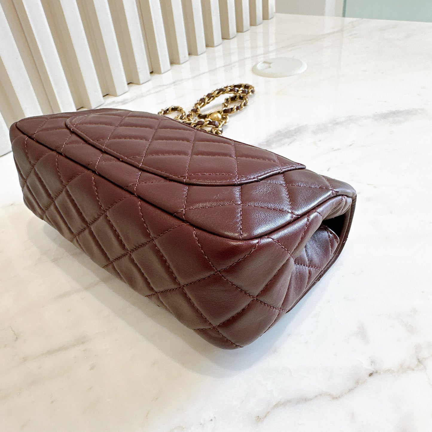 Chanel Classic Mini Rectangular With Pearl Crush