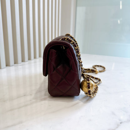 Chanel Classic Mini Rectangular With Pearl Crush