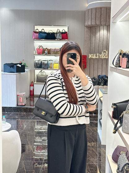 Chanel Preppy Coco Small in Black