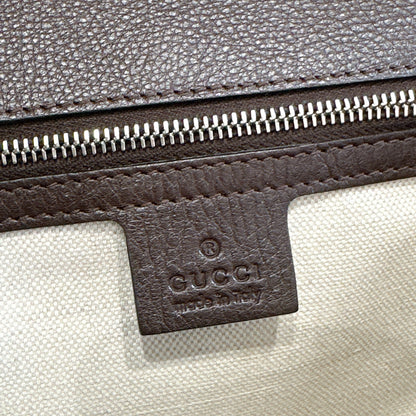 Gucci Monogram Bamboo Top Handle Bag