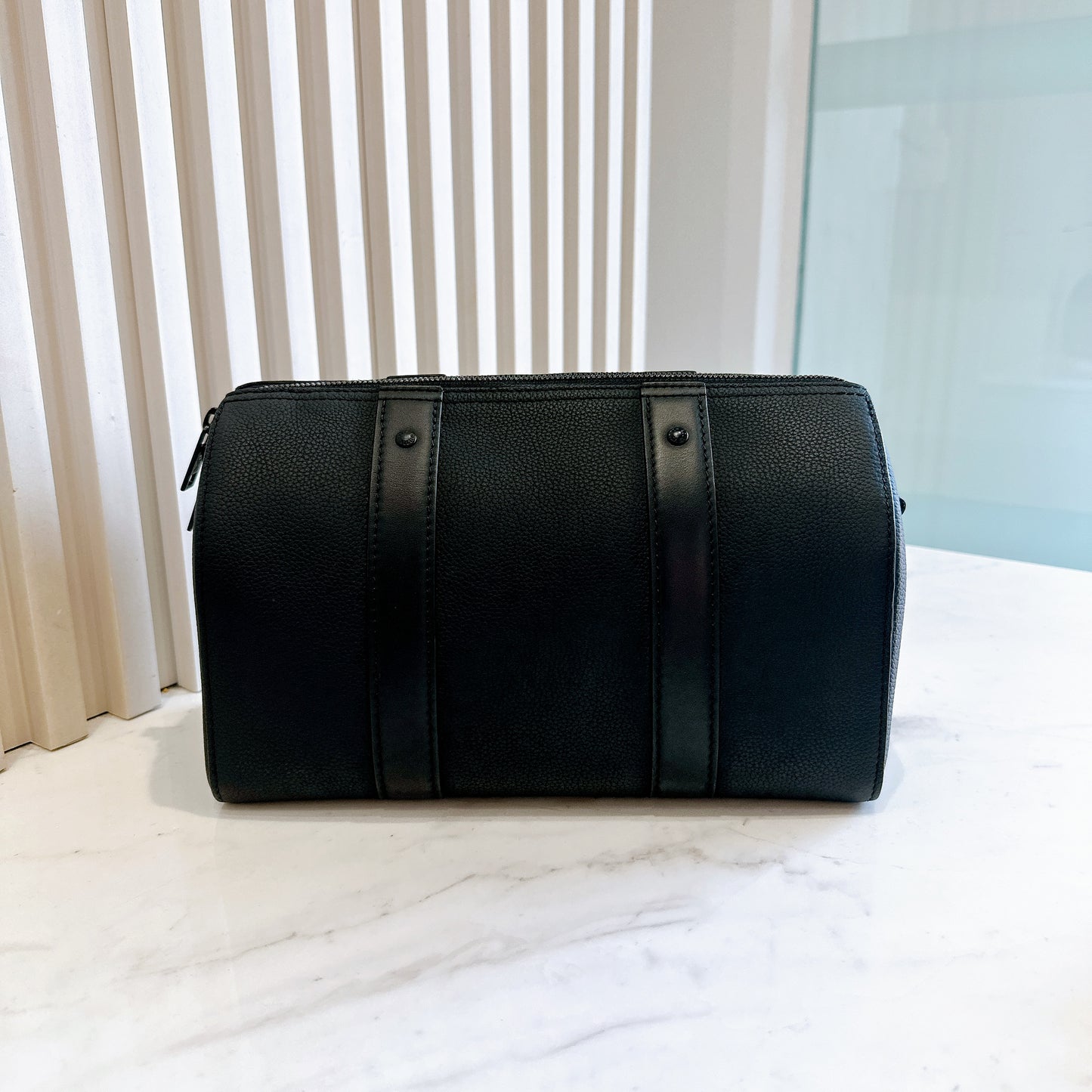 LV City Keepall in Black Aerogram