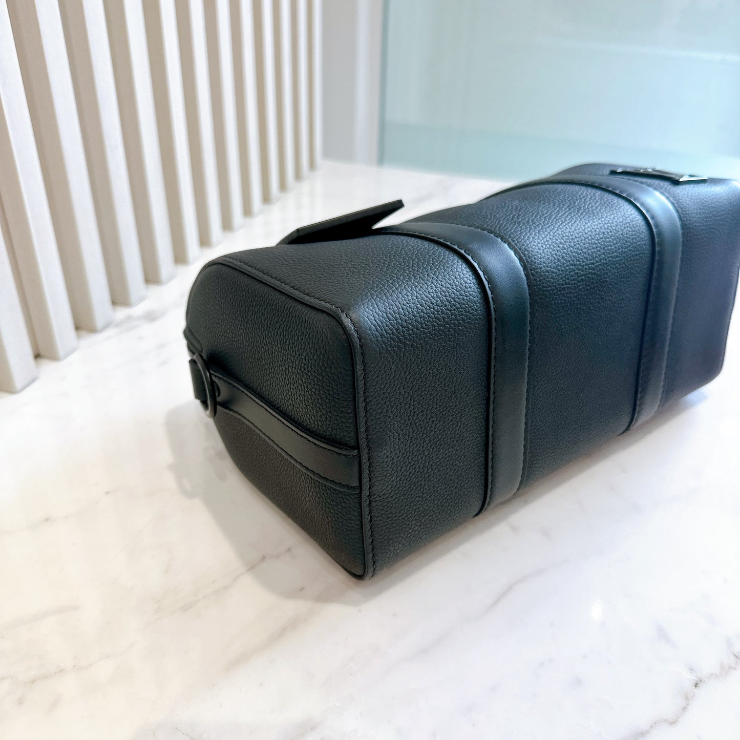 LV City Keepall in Black Aerogram