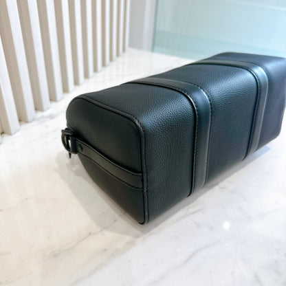 LV City Keepall in Black Aerogram