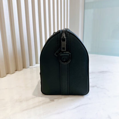 LV City Keepall in Black Aerogram