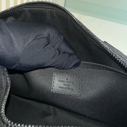 LV City Keepall in Black Aerogram