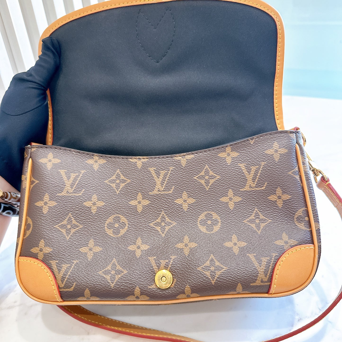 LV Monogram Diane