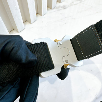 Dior Saddle Messenger Bag in Black Calfskin