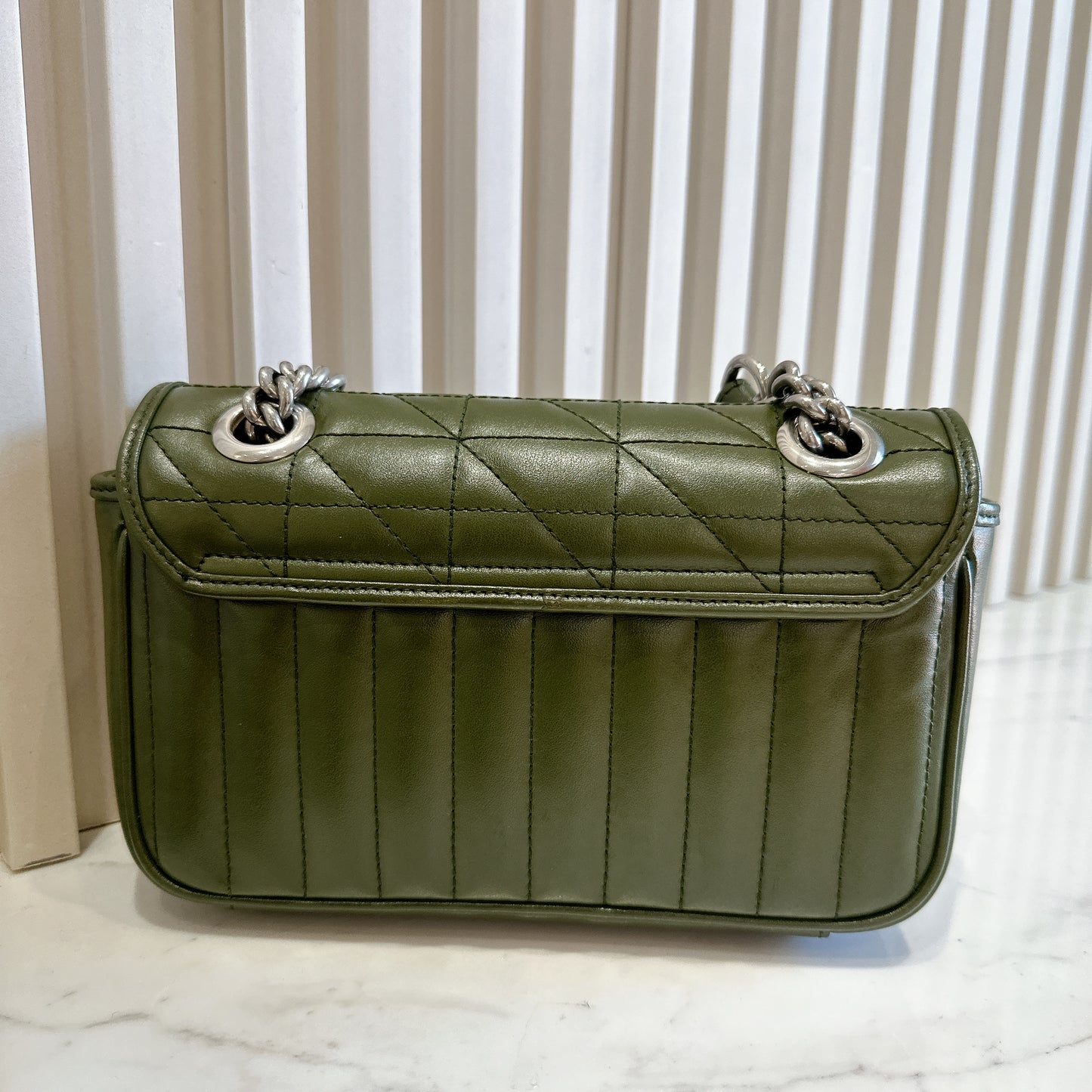 Gucci Marmont Mini In Army Green