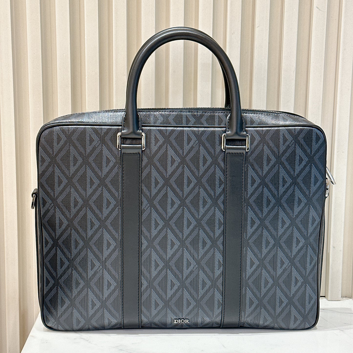 Dior CD Diamond Briefcase