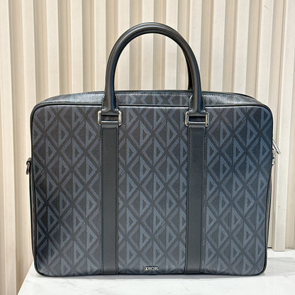 Dior CD Diamond Briefcase