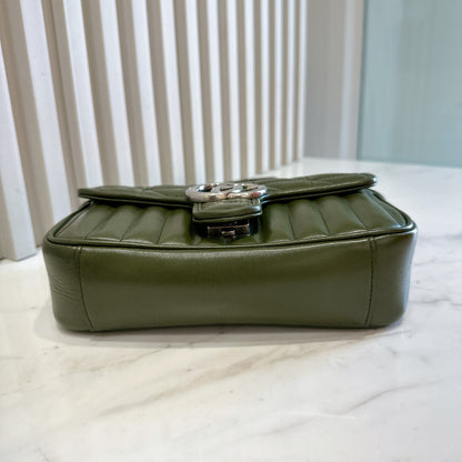 Gucci Marmont Mini In Army Green