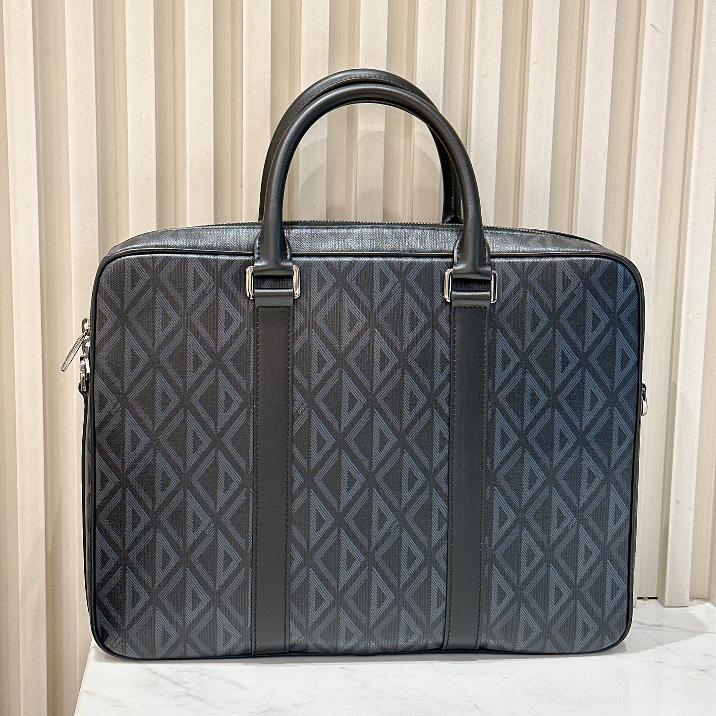 Dior CD Diamond Briefcase