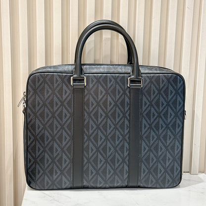 Dior CD Diamond Briefcase