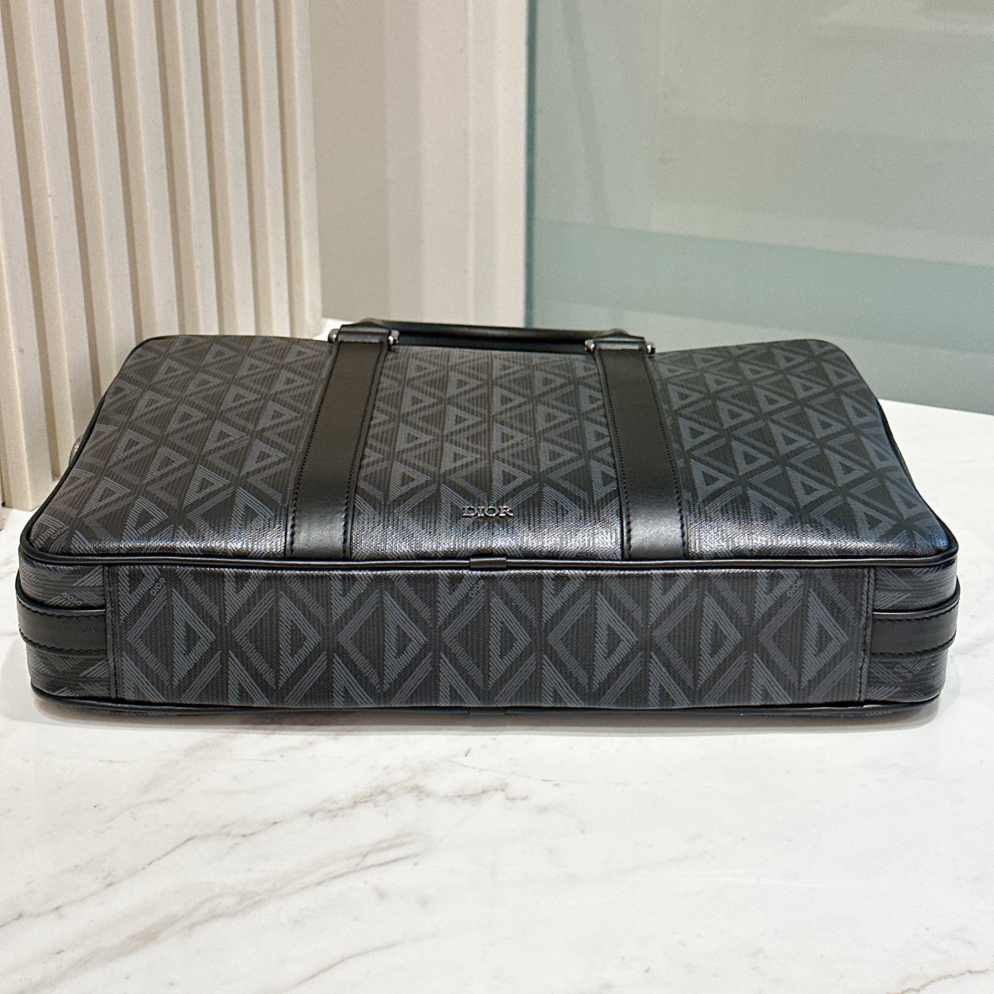 Dior CD Diamond Briefcase