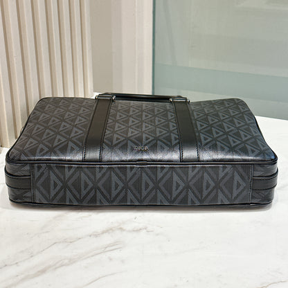 Dior CD Diamond Briefcase