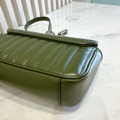 Gucci Marmont Mini In Army Green