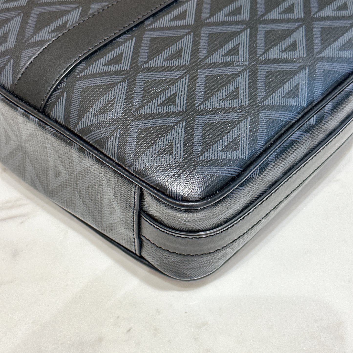 Dior CD Diamond Briefcase