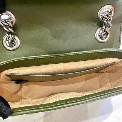 Gucci Marmont Mini In Army Green