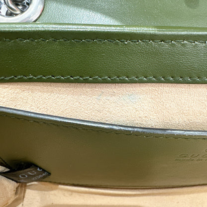 Gucci Marmont Mini In Army Green