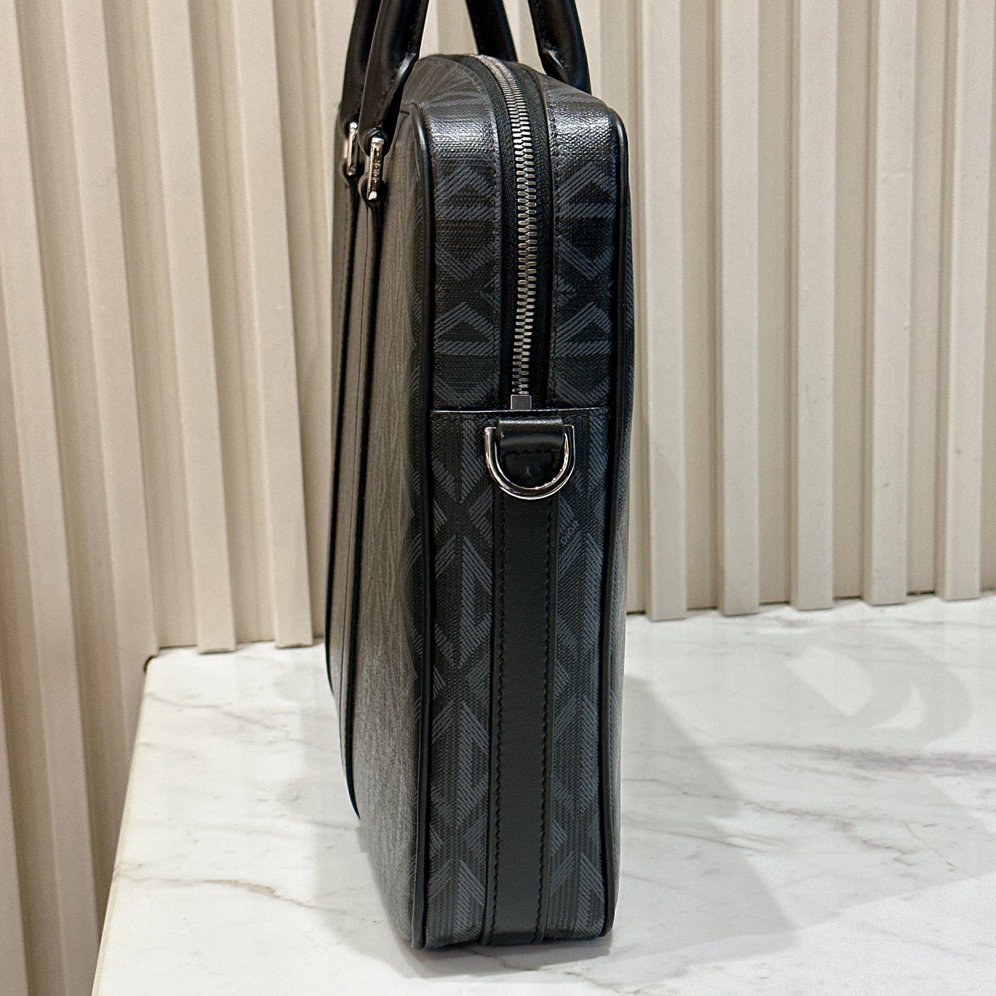 Dior CD Diamond Briefcase