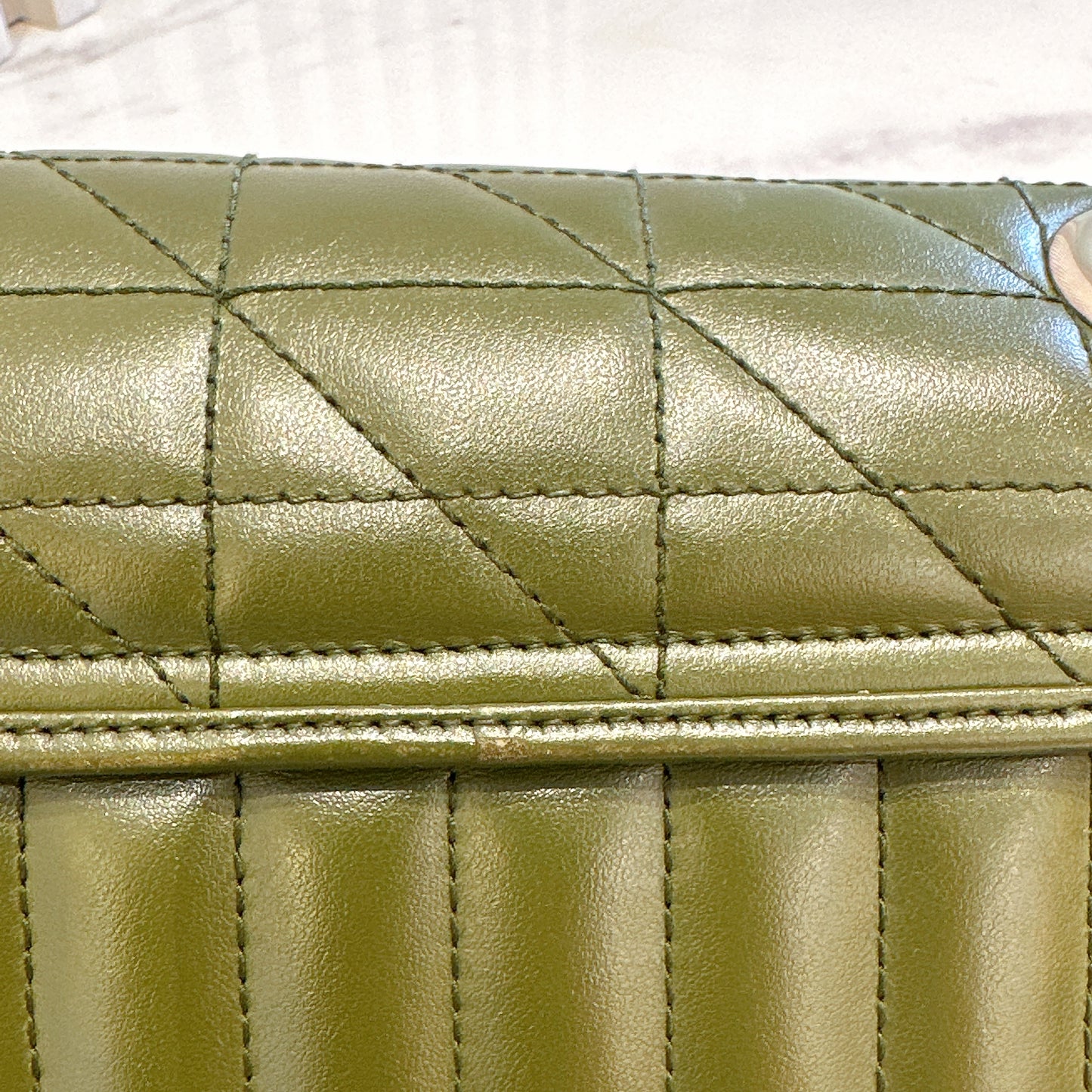 Gucci Marmont Mini In Army Green