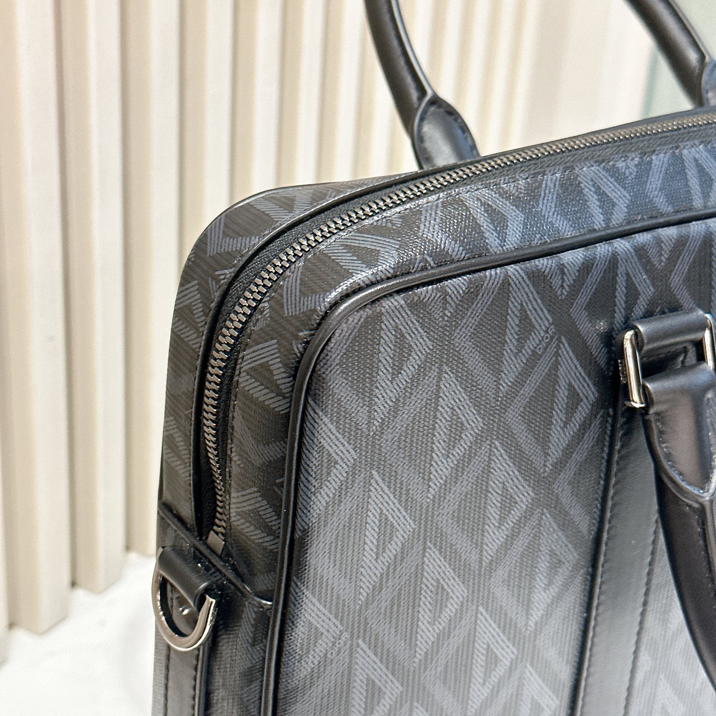 Dior CD Diamond Briefcase