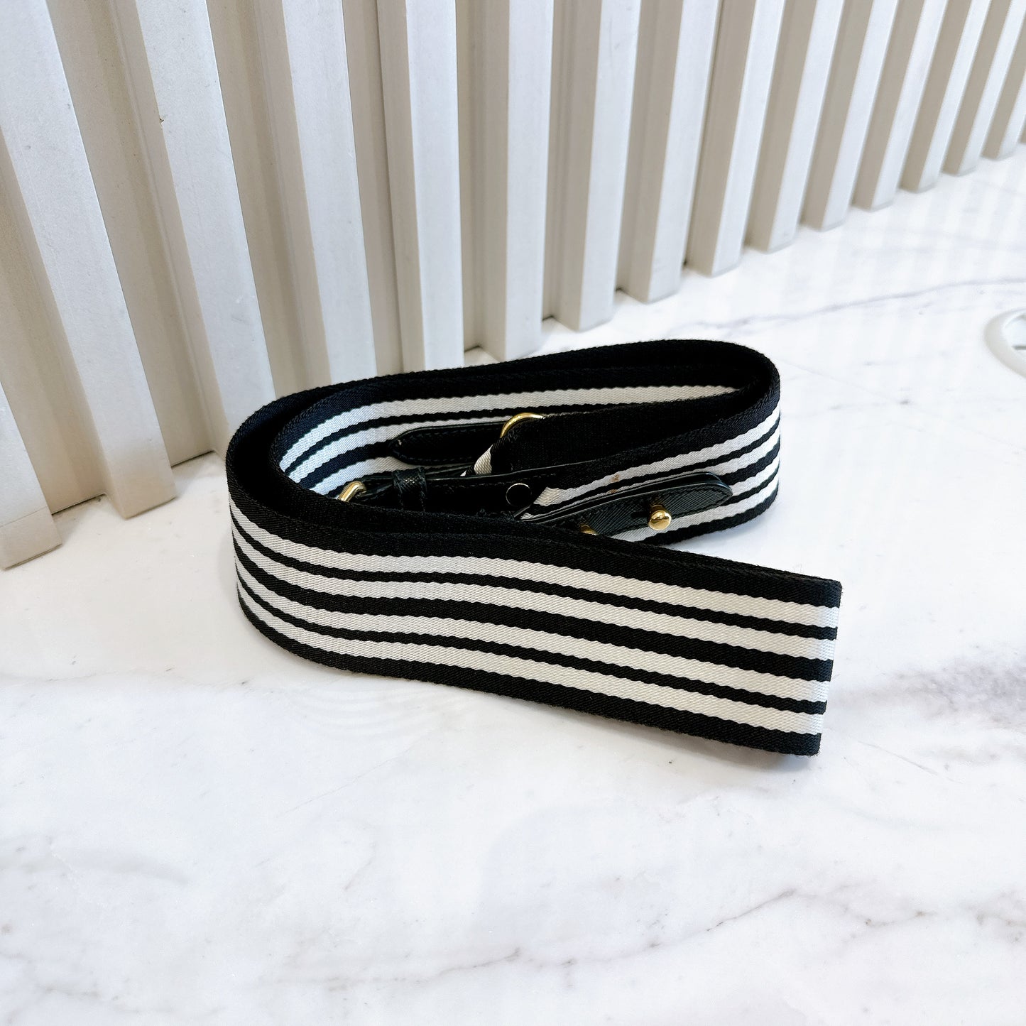 Prada Canapa Tote Small in Black