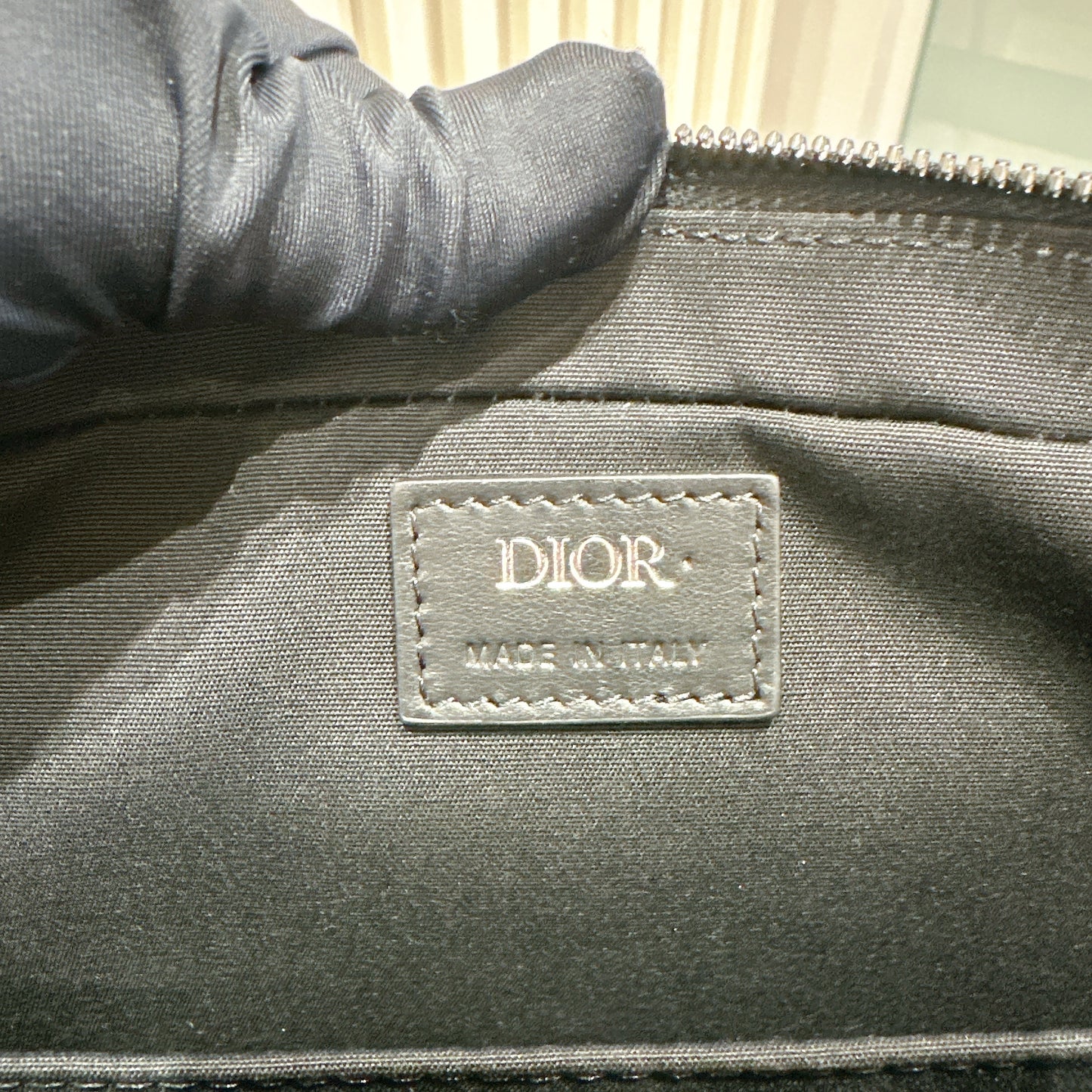 Dior CD Diamond Briefcase