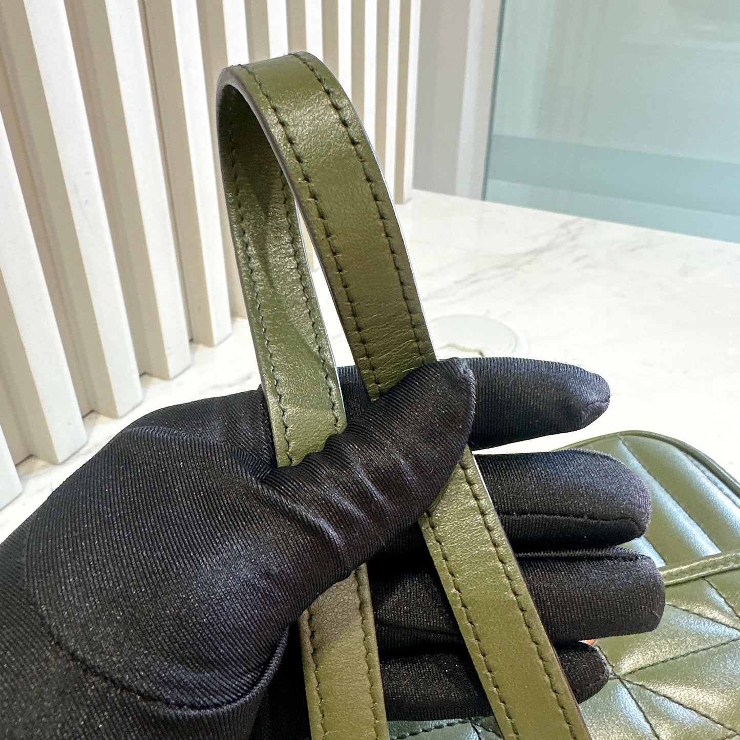 Gucci Marmont Mini In Army Green