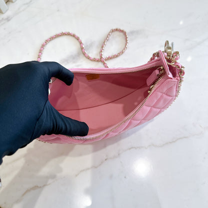 Chanel 22P Loop Hobo in Pink