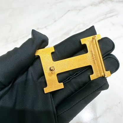 Hermes H Belt Reversible in Brown