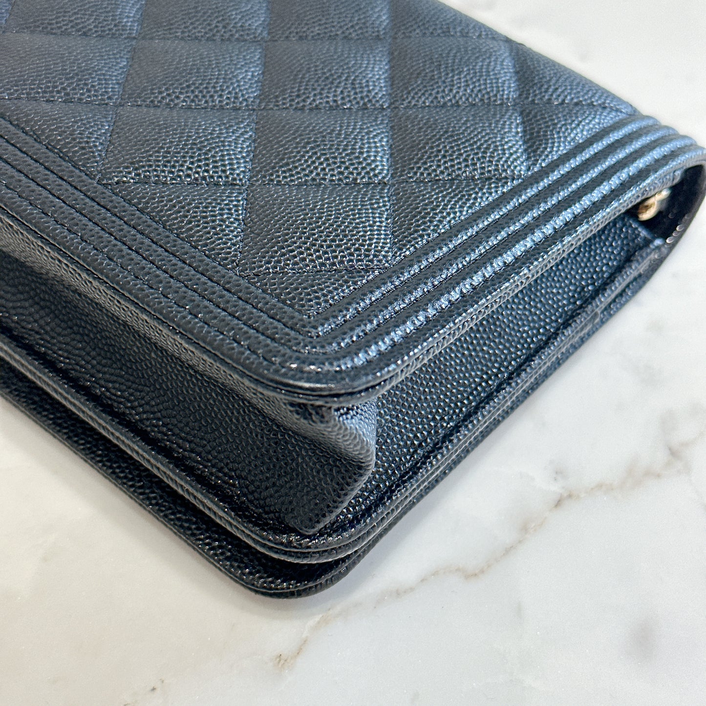 Chanel Boy WOC in Black GHW