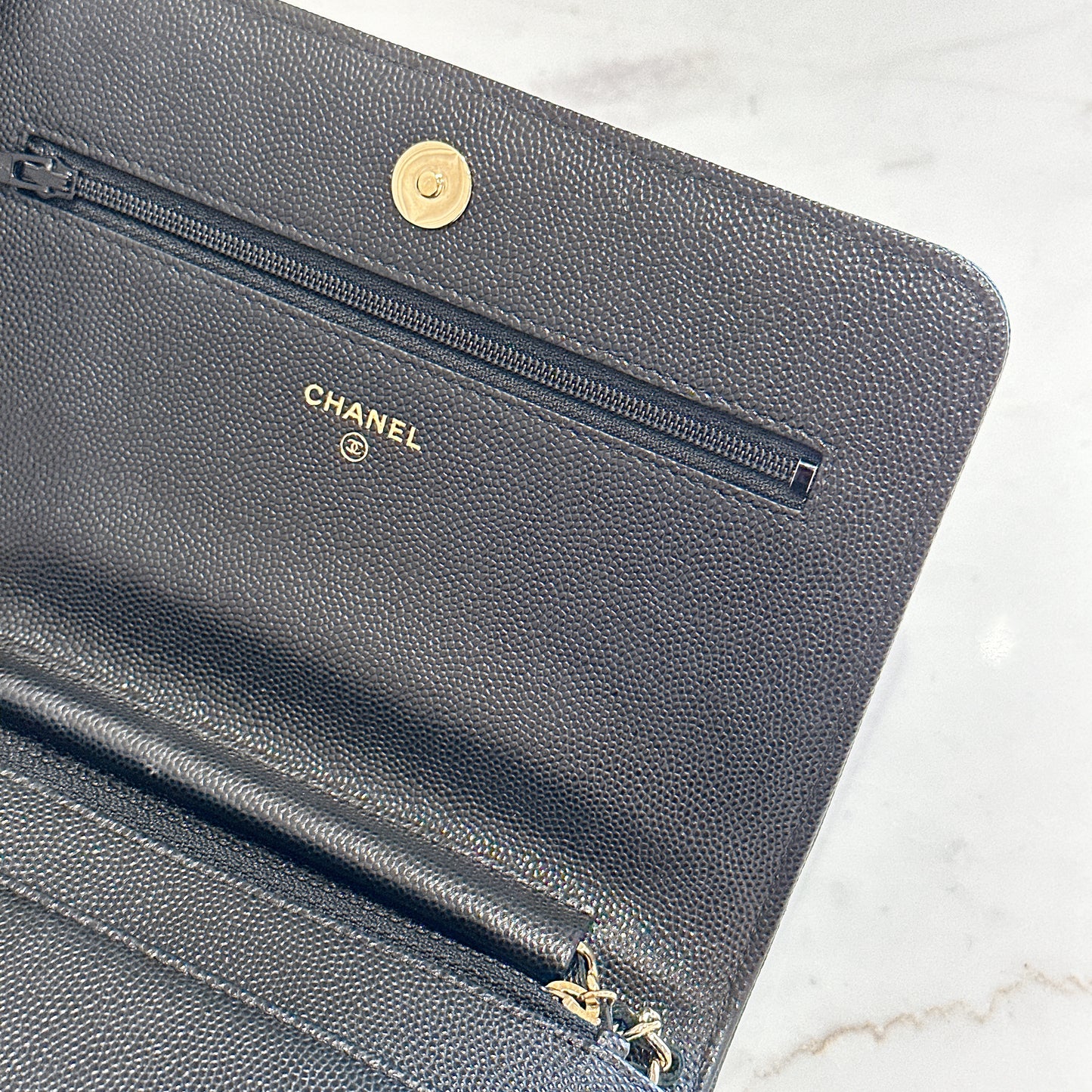 Chanel Boy WOC in Black GHW