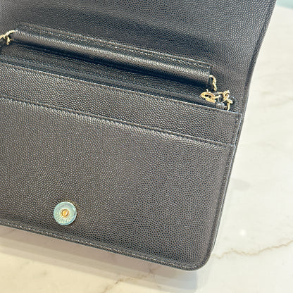 Chanel Boy WOC in Black GHW