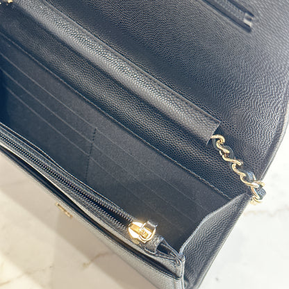 Chanel Boy WOC in Black GHW