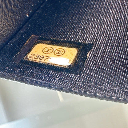 Chanel Boy WOC in Black GHW