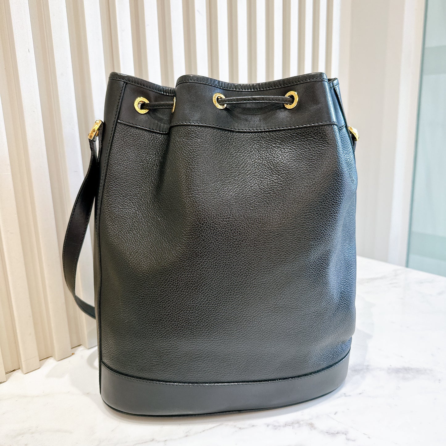 Gucci GG Drawstring Bucket Bag