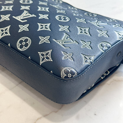 LV Trio Messenger in Shadow Leather