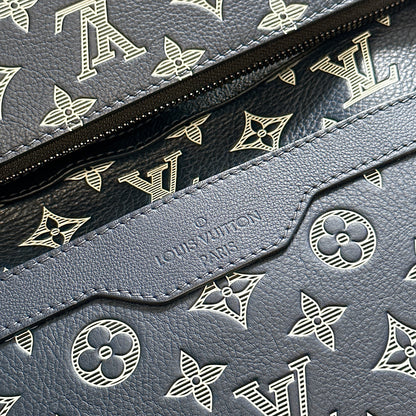 LV Trio Messenger in Shadow Leather