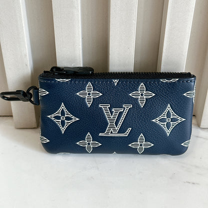 LV Trio Messenger in Shadow Leather