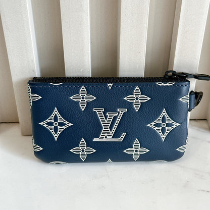 LV Trio Messenger in Shadow Leather
