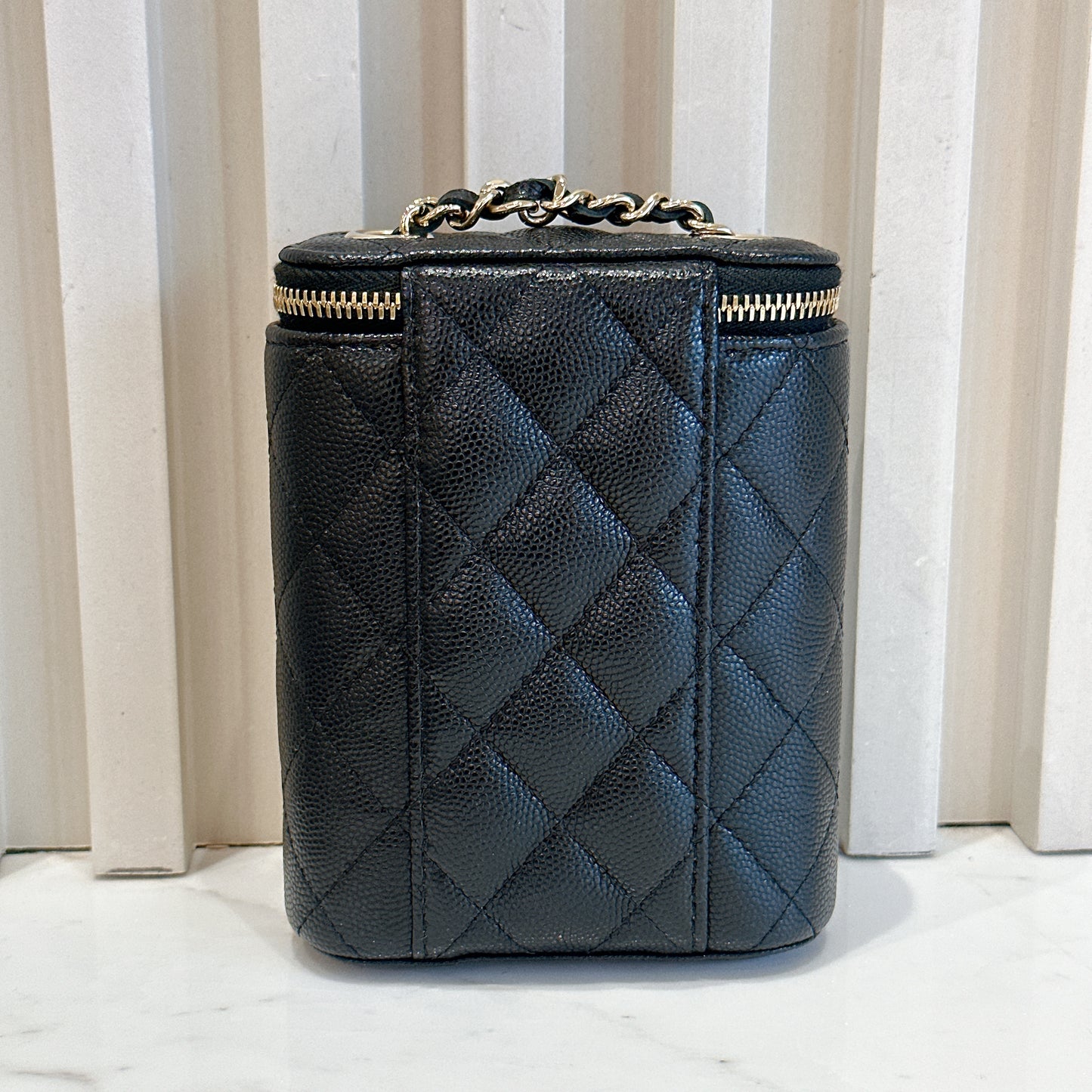 Chanel Mini Caviar Vanity Case