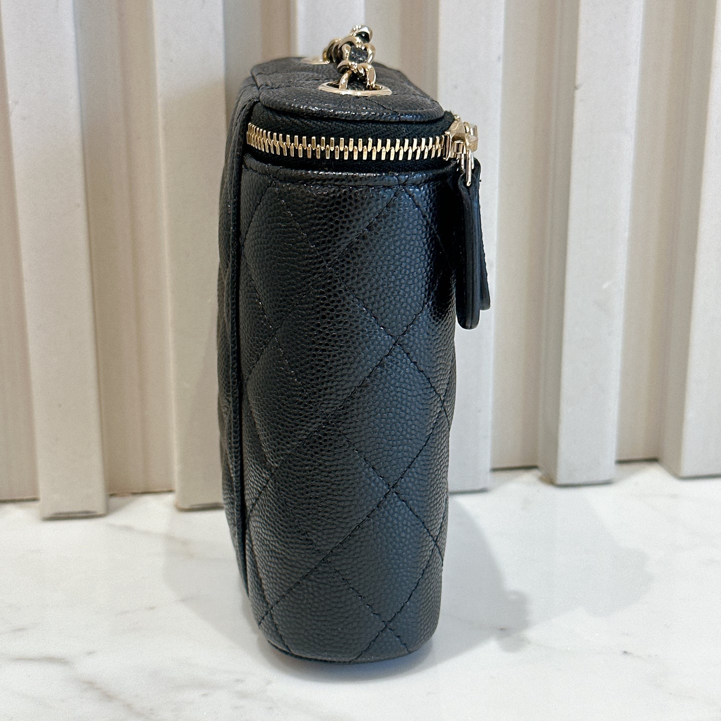 Chanel Mini Caviar Vanity Case