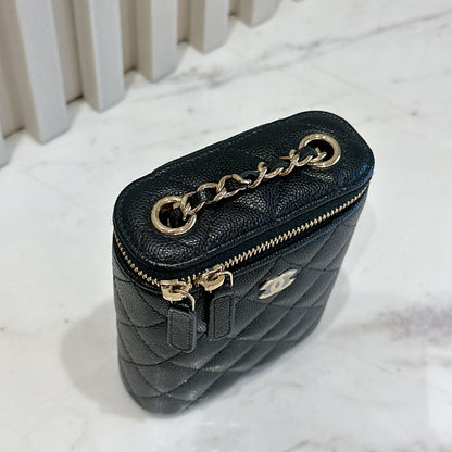 Chanel Mini Caviar Vanity Case