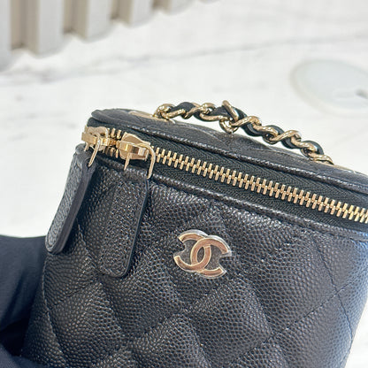 Chanel Mini Caviar Vanity Case