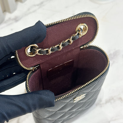 Chanel Mini Caviar Vanity Case