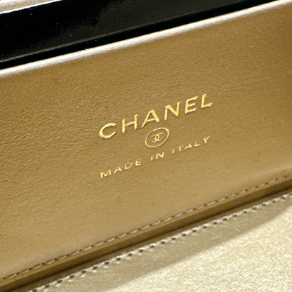 Chanel Vanity Case GHW with Pearl Crush