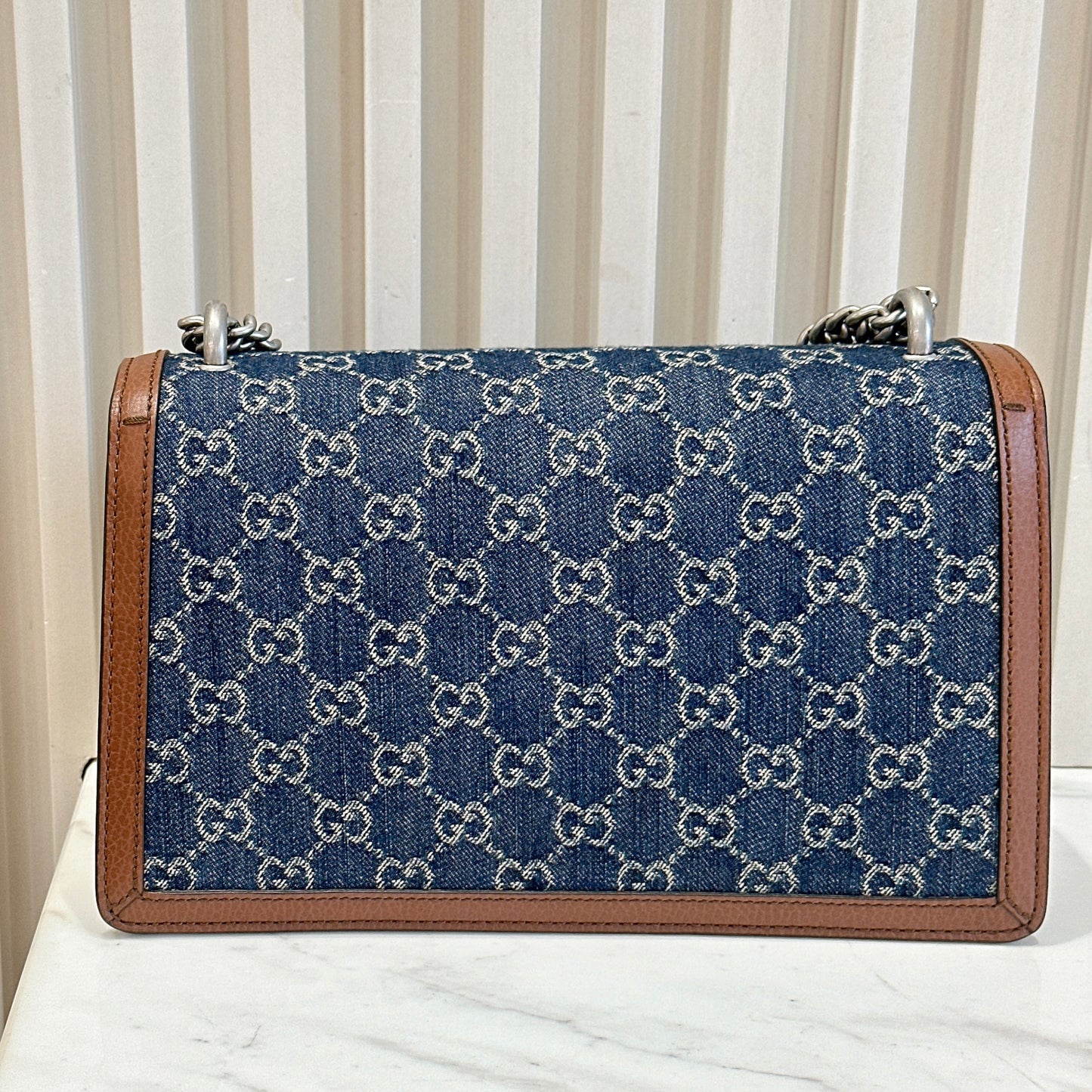 Gucci Dionysus Medium in Blue Denim